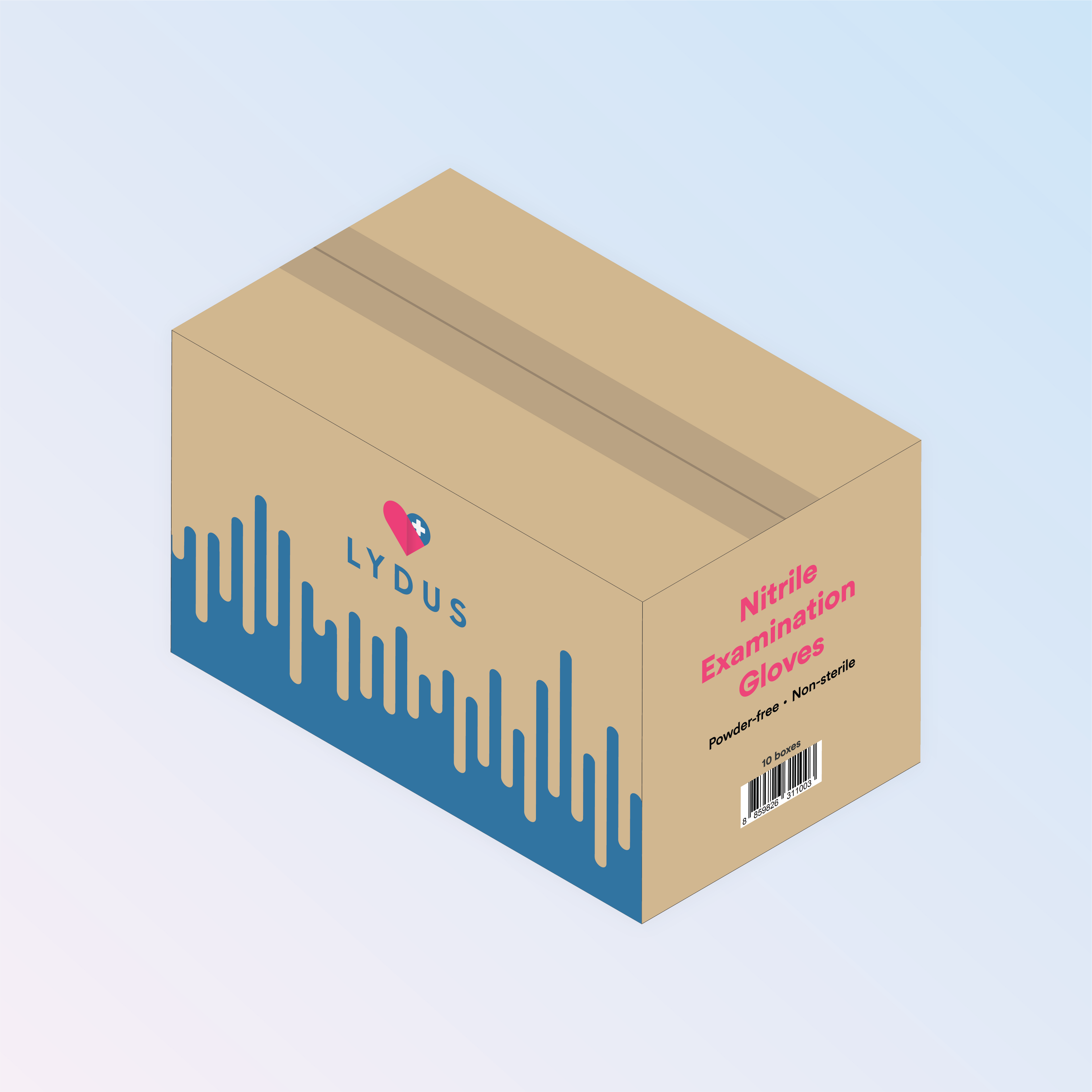 LYDUS™ Nitrile Examination – Standard series [1 Case]