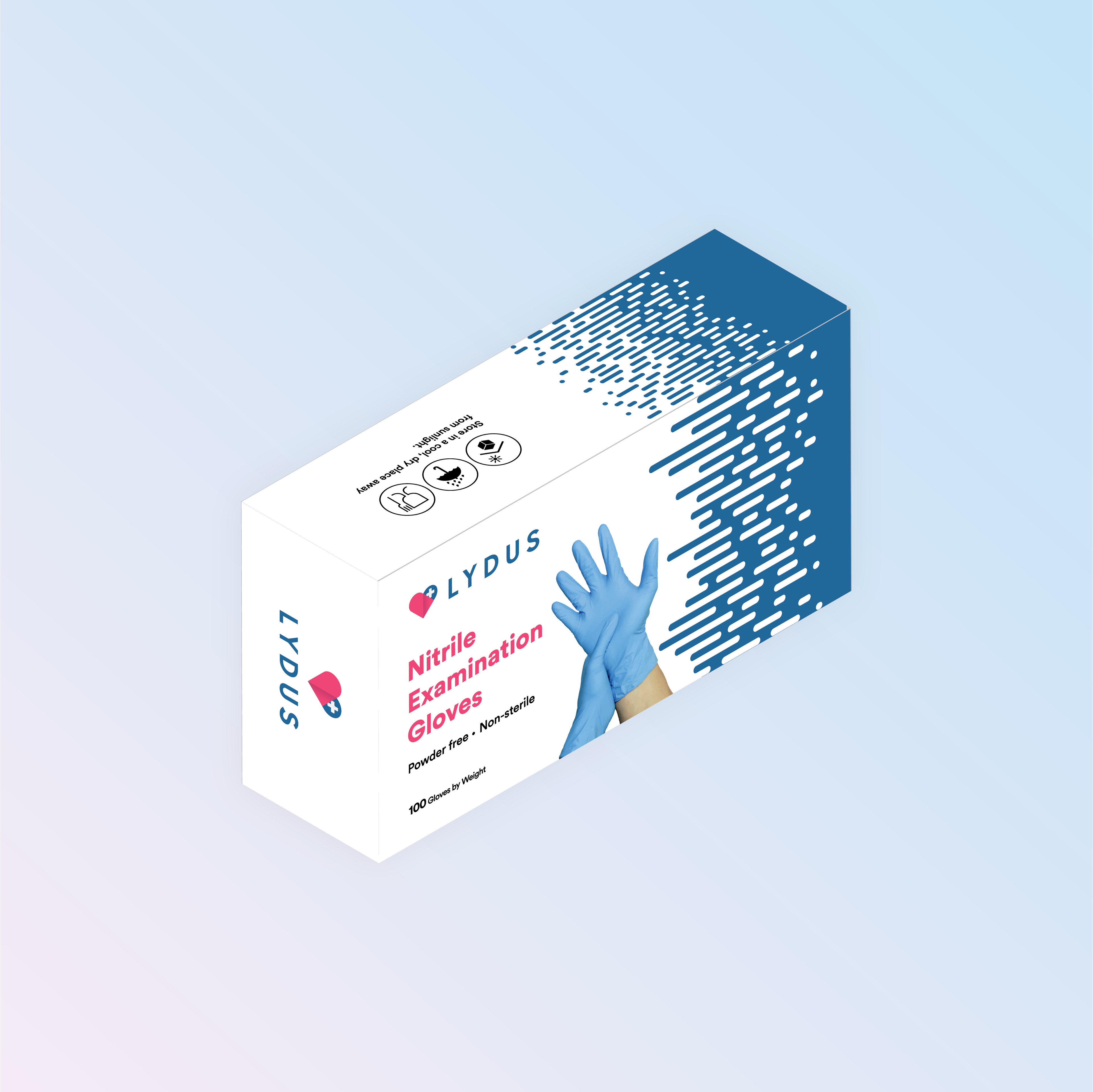 LYDUS™ Nitrile Examination – Standard series [1 Case]